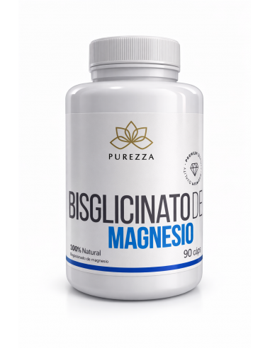 Bisciglinato de Magnesio 90 cápsulas...